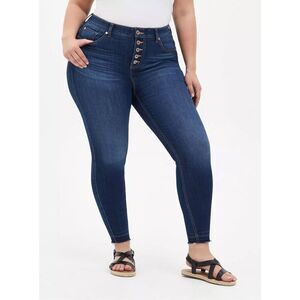 ✨Torrid Sky High Skinny Premium Stretch High-Rise Sz 26T Jeans✨